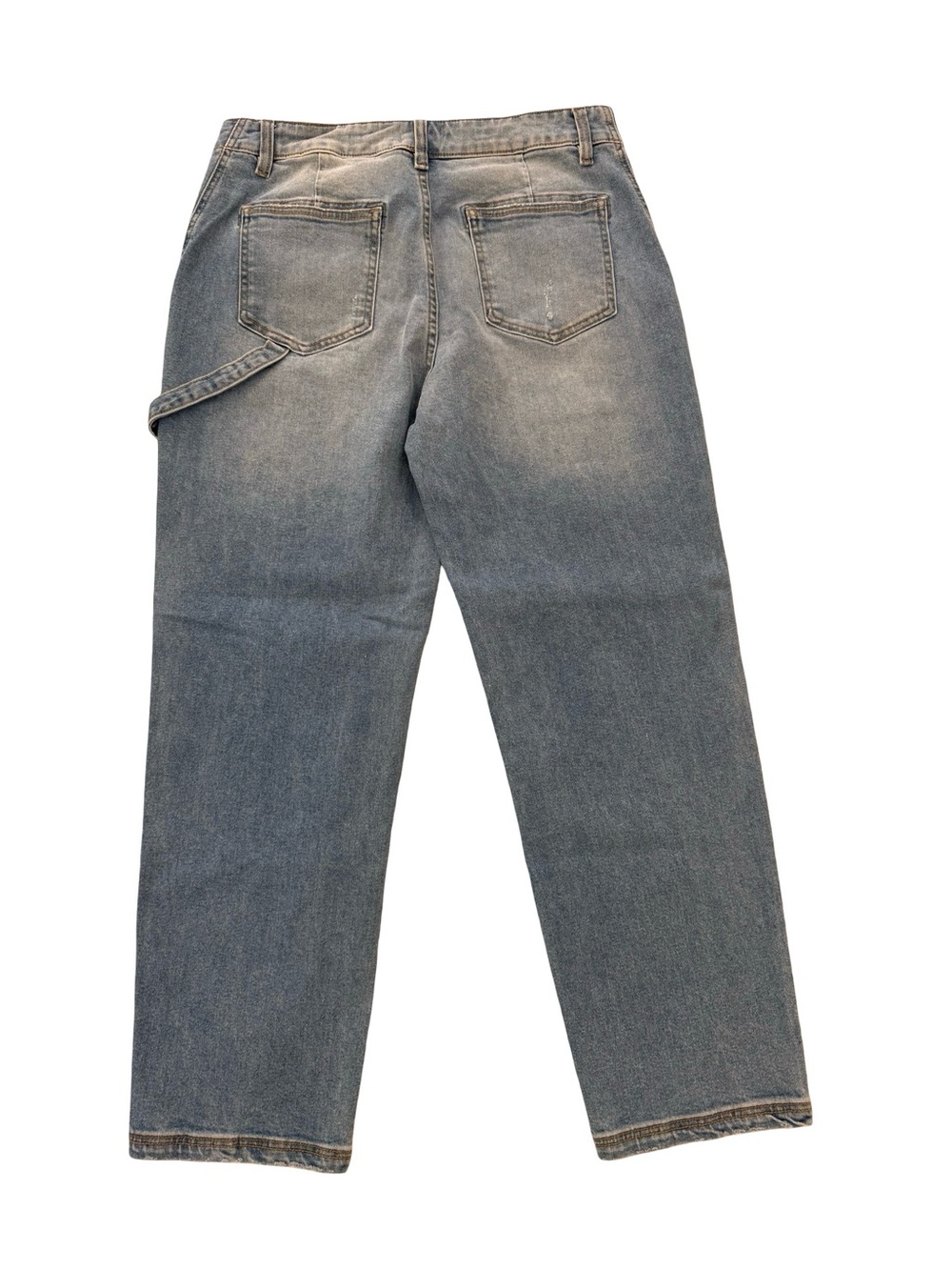 DRIFTWOOD Plus-Size Boyfriend cropped Jeans in Washed Blue - Picture 5 of 10